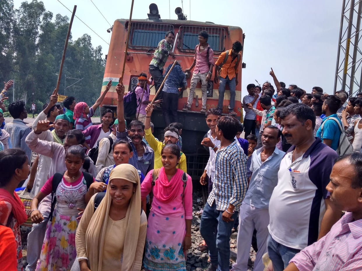 TTE got angry when asked for tickets BKU activists