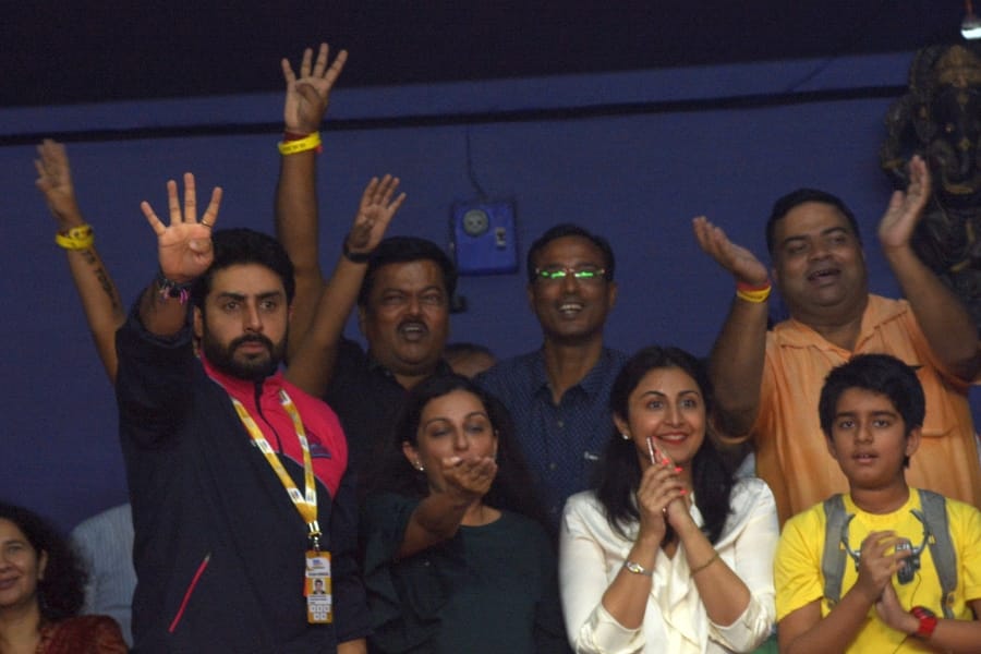 abhishek bachchan in Lucknow.