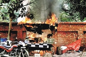 Fire in Fire at SRN Hospital