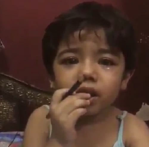 Watch funny video of child doing homework while mother is scolding him tweeted by Shikhar Dhawan