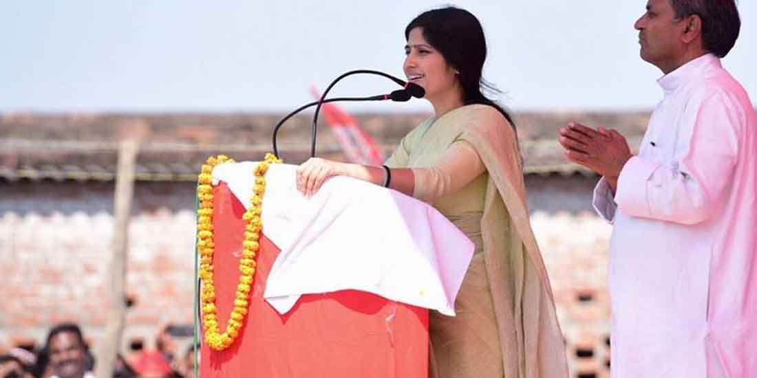 BJP is trying to break Chakravyuh with Dimple yadavs seat 