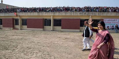 BJP is trying to break Chakravyuh with Dimple yadavs seat 