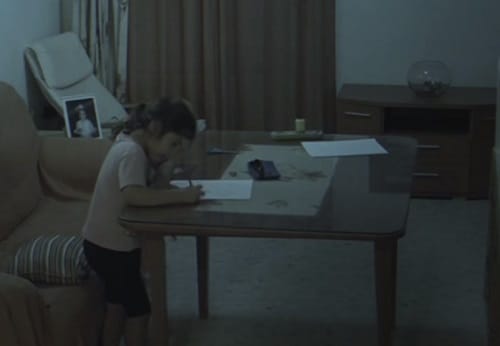 watch creepy doll moving its head on its own in this horror video