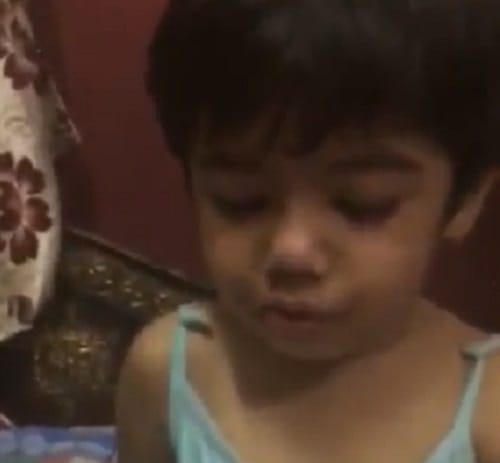 Watch funny video of child doing homework while mother is scolding him tweeted by Shikhar Dhawan