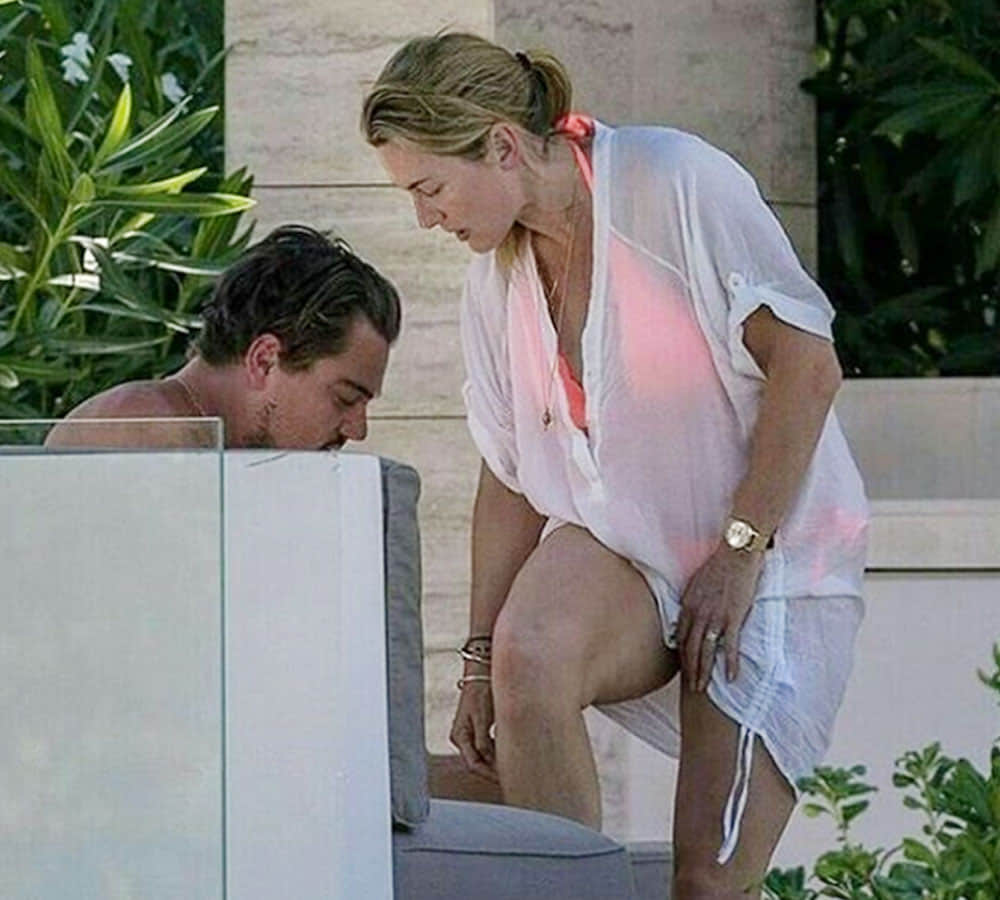 After Titanic these poolside photos of Kate Winslet and Leonardo DiCaprio will take your heart 