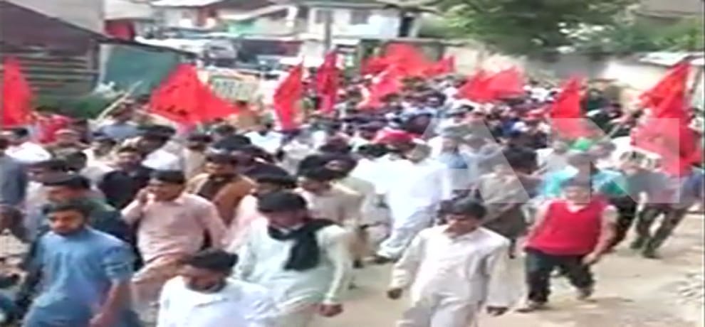 freedom from pakistan rally in pok, people says Pak sends terrorists to ruin us