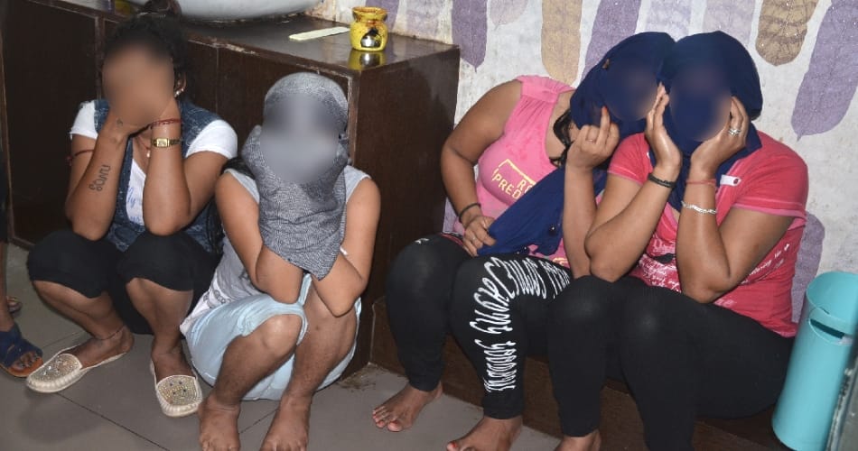 Sex racket in spa center, sex workers, prostitution