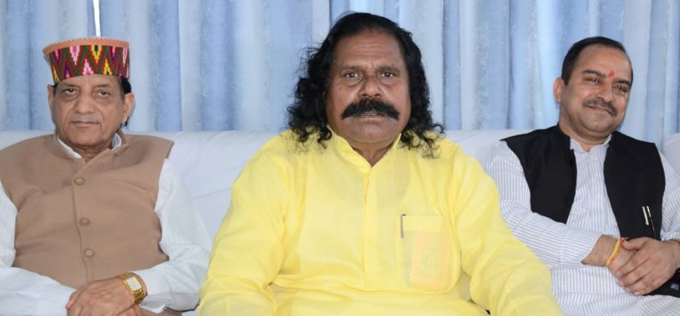 Chairman National Commission for Scheduled Tribes Nand Kumar Sai press conference