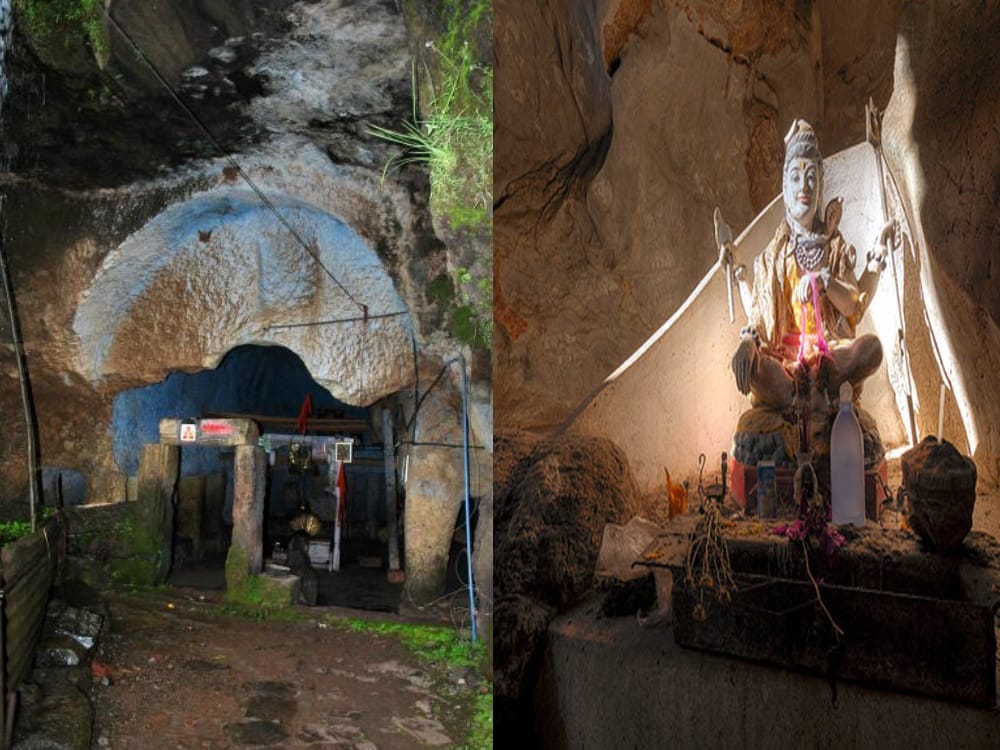 mysterious patal rudreshwar cave of lord shiva  champawat