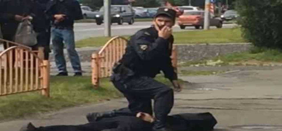 eight people have been wounded in a knife attack in the Russia