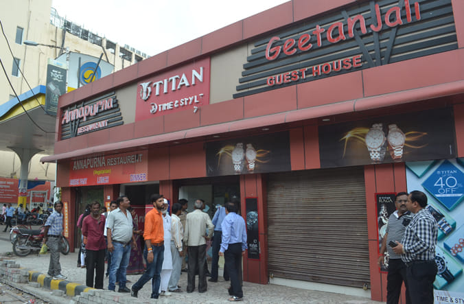 Stolen watches from Titan Showroom
