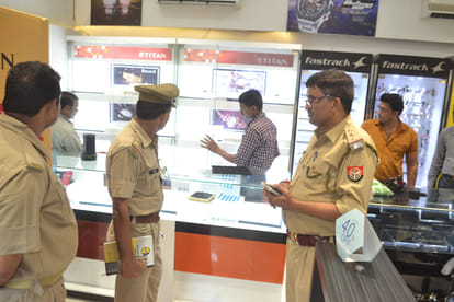 Stolen watches from Titan Showroom