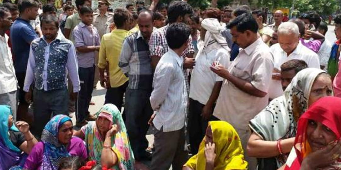 farmers death by electricity in farrukhabad