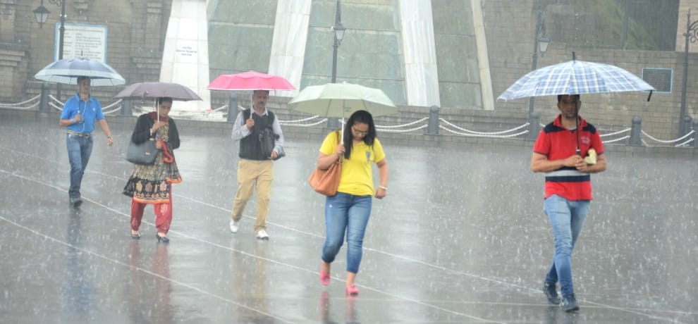 weather forecast himachal alert for heavy rain