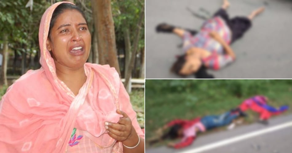 batala bus and bike collision, three people killed