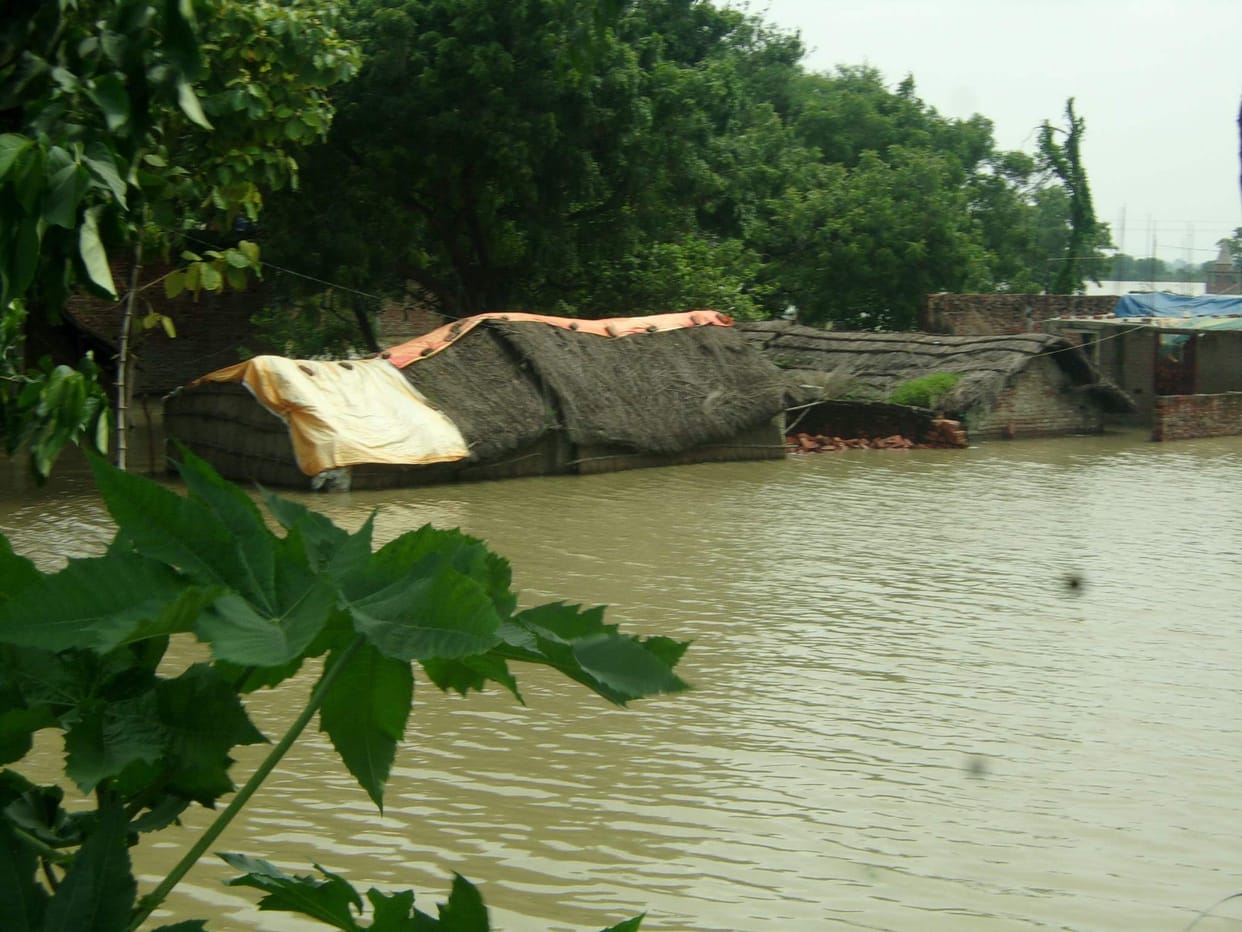 Three children die after drowning in flood water