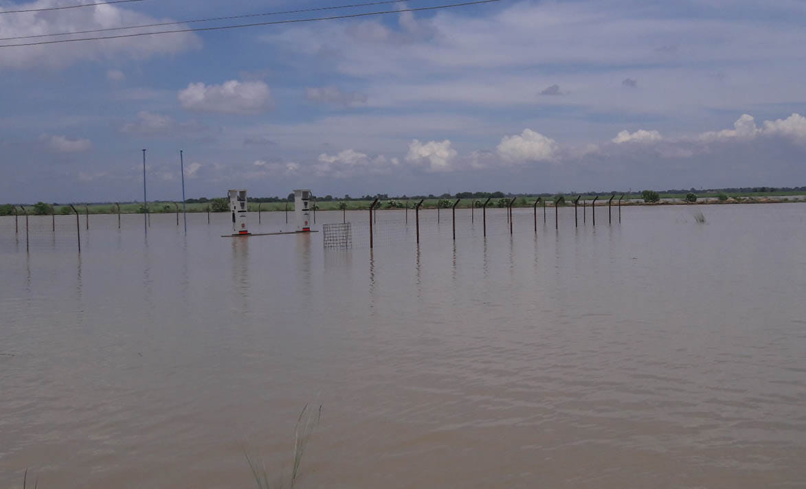 flood in ghaghra river harmfull for ajamgarh and mau