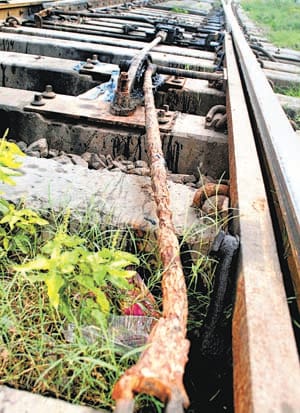 railway officers putting passengers life in danger