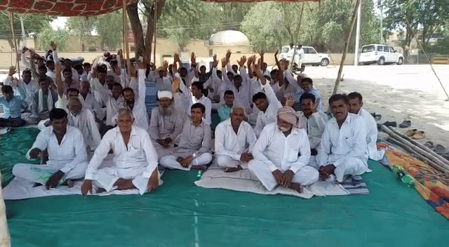 protest of bishnoi society in jaisalmer