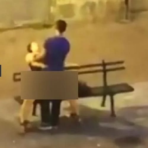 girl sex with boyfriend in public palace