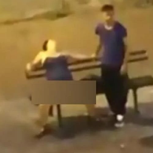 girl sex with boyfriend in public palace