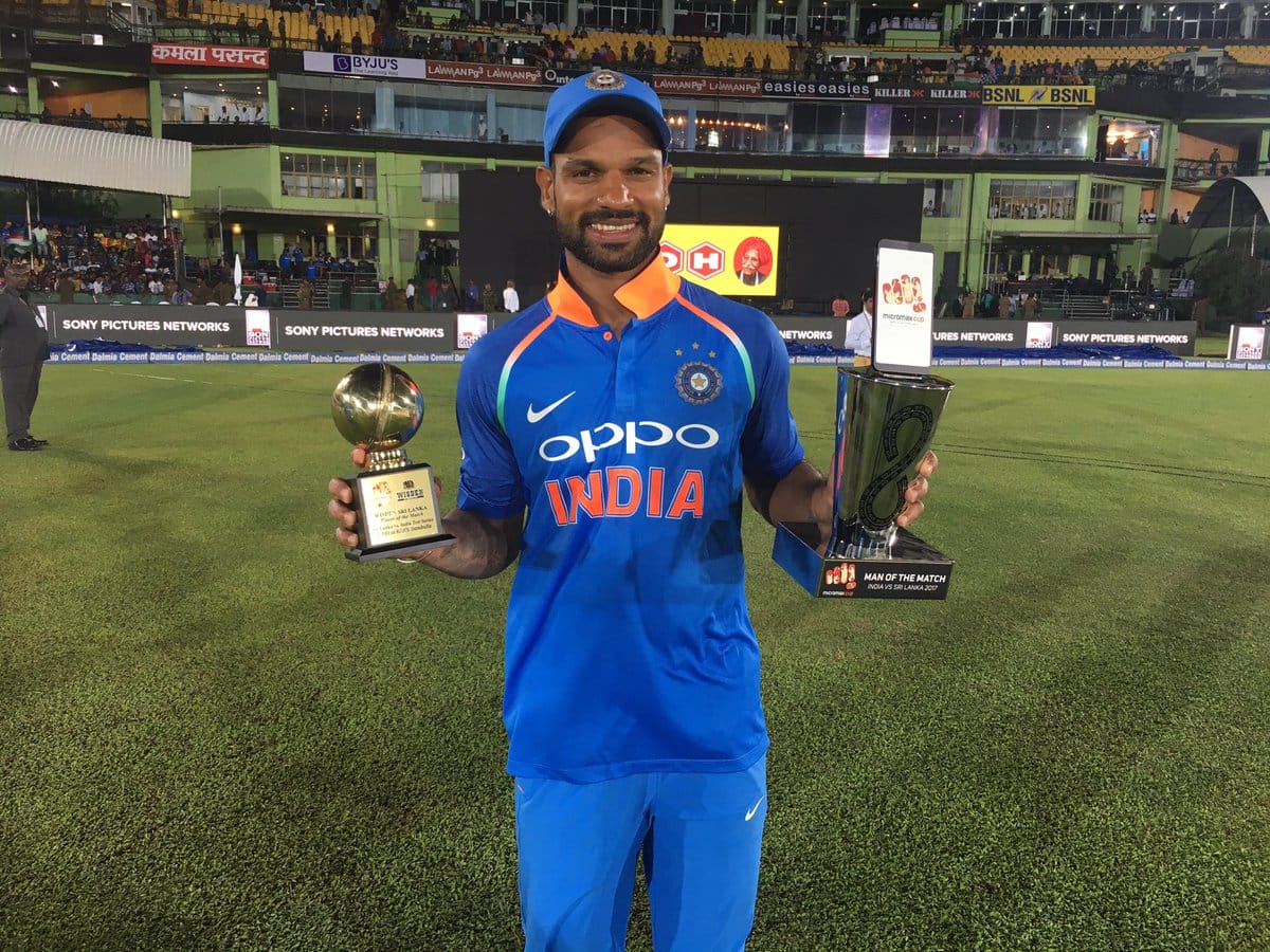 shikhar dhawan can break virat kohlis fastest 4000odi runs record