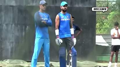 TEAM INDIA PRESS CONFERENCE INDIA VS SRILANKA, VIRAT KOHLI ON MS DHONI