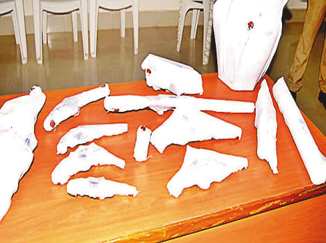 illegal weapon factory caught