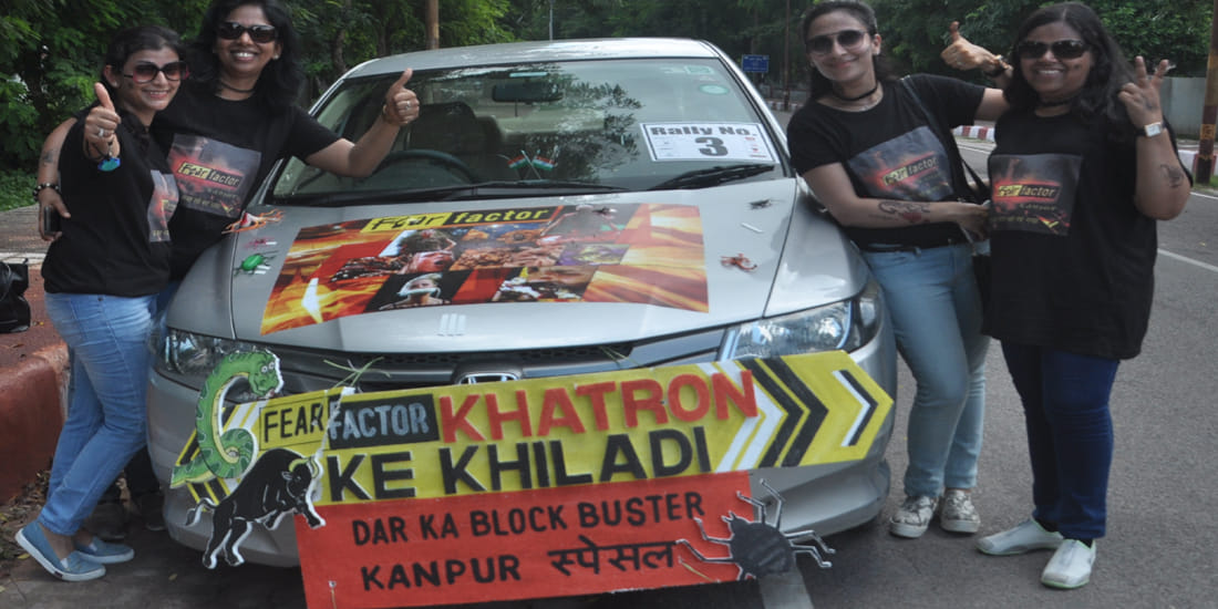 JCI Kanpur Industrial Organized Women Car Rally