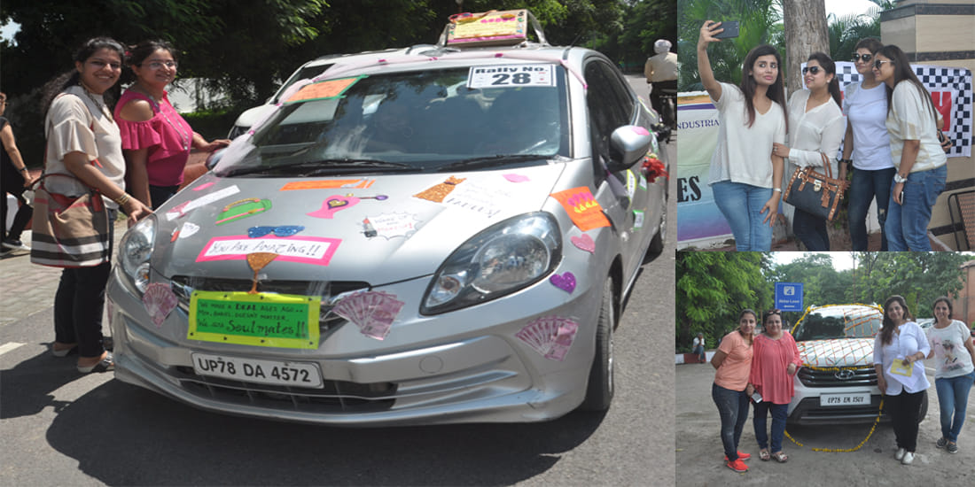 JCI Kanpur Industrial Organized Women Car Rally