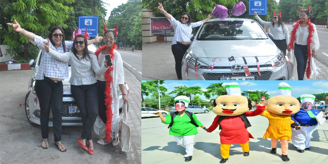JCI Kanpur Industrial Organized Women Car Rally