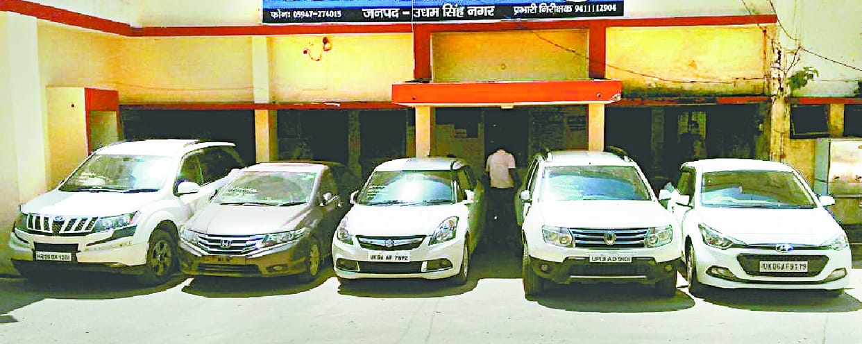 Seven luxury cars recovered, two arrested 