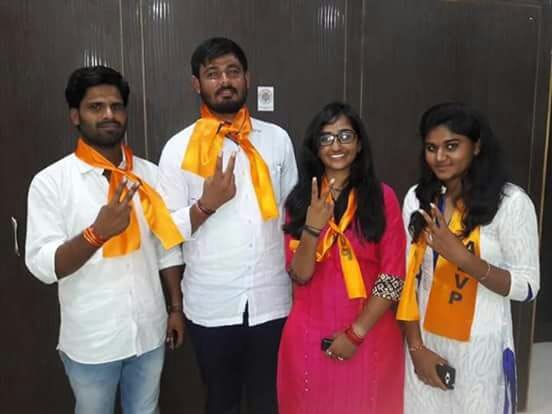 abvp announced election pannel