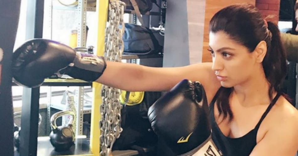 calender girls actress akanksha puri training for tv show vignahartha ganesha