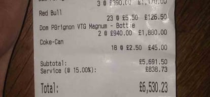 usain bolt drinks expensive alcohol celebrating his retirement party
