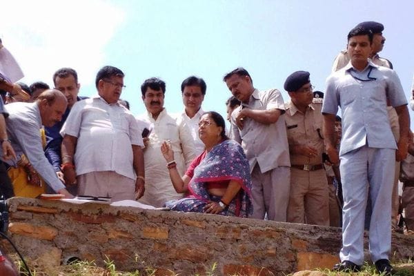CM vasundhara raje in udaipur