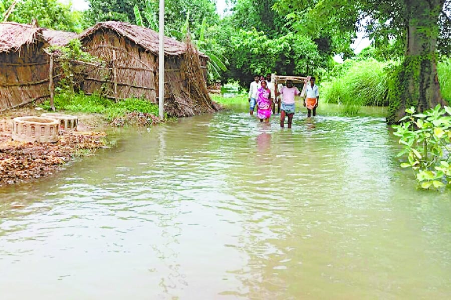 floods in bihar kills 341 people, around one crore people affected in 18 districts