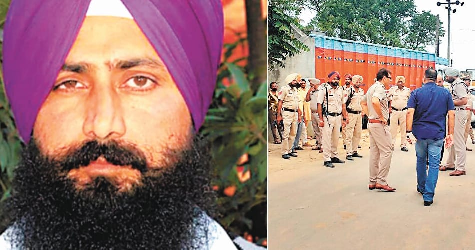 gangster rupinder gandhi brother shot dead, murder captured in cctv