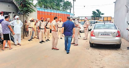 gangster rupinder gandhi brother shot dead, murder captured in cctv