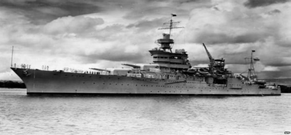 American warships included in the destruction of Hiroshima found after 72 years