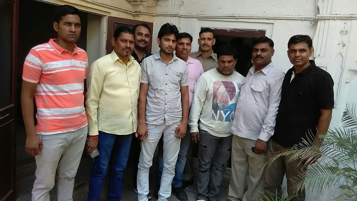 Four months ago, ran away from police custody now accused arrest in jaipur