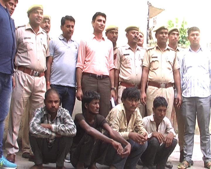 four criminal arrested of mogya gang in kota