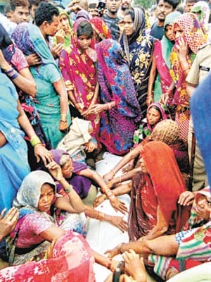 lady died in road accident
