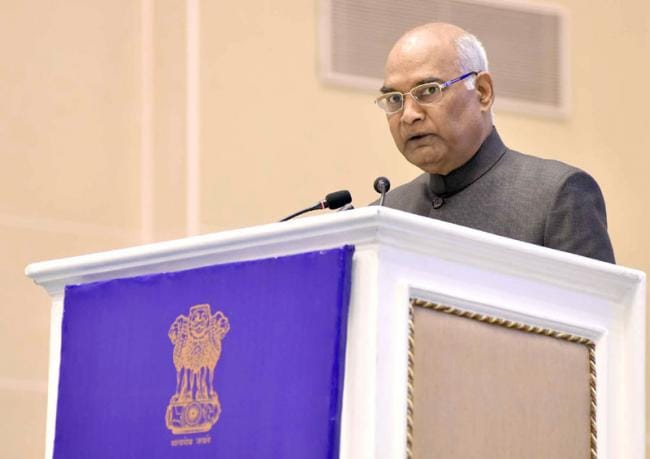 Pics: president ramnath kovind first time visit in leh presented Presidents Colours to Ladakh Scouts
