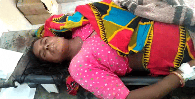 road accident in sikar, woman die