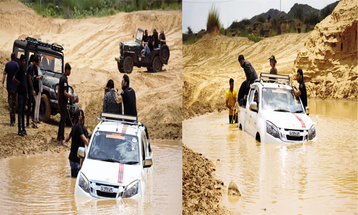 Road adventure ride organize in jaipur by a club