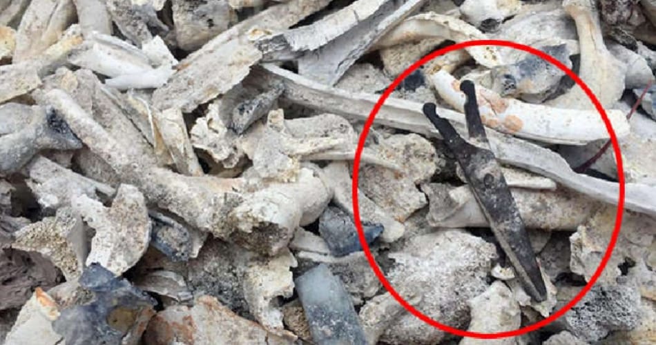 scissor found in punjab lady rites after funeral