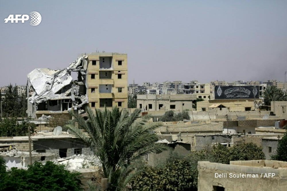  US-led strikes killed 27 civilians Sunday in Syrias Raqa