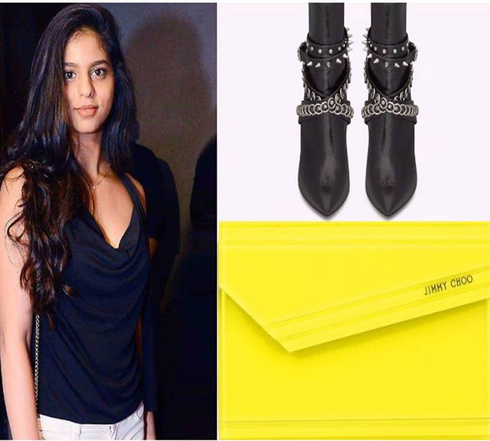 The cost of Suhana Khan sexy boots and bag is more than your dream