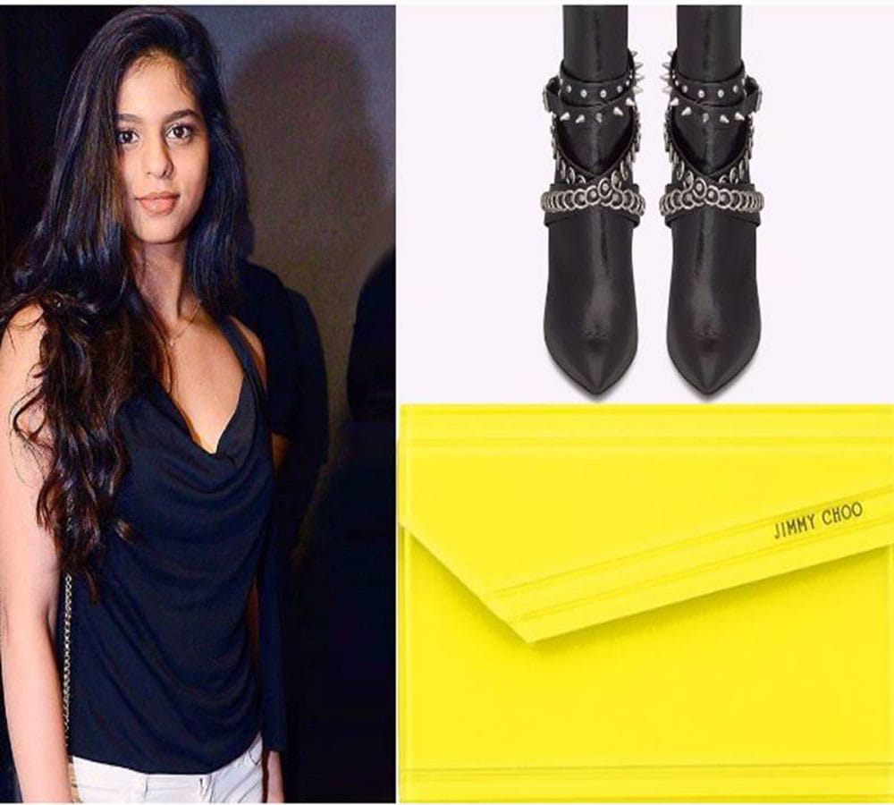 The cost of Suhana Khan sexy boots and bag is more than your dream